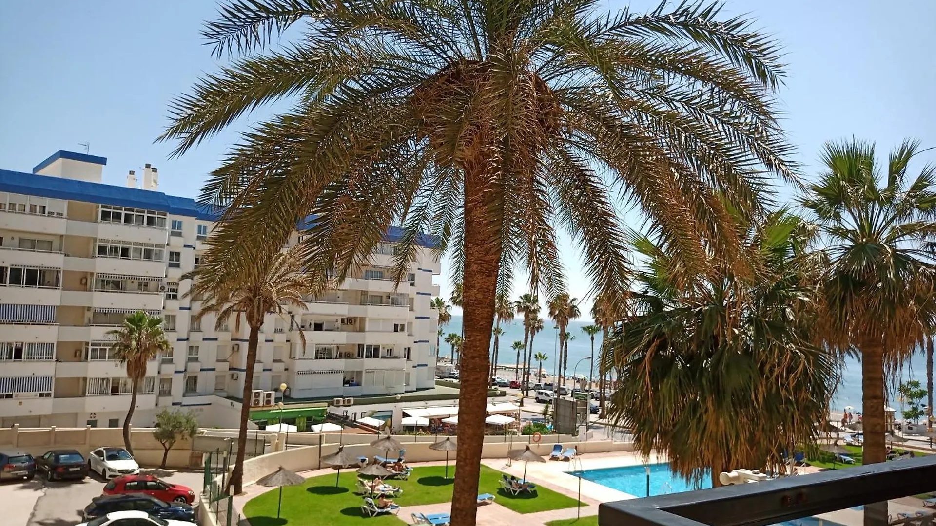 Apartment 1 Paradise Of Benalmadena Costa Residencial Aloha Playa Vistas Al Mar, Front Beach Mini Duplex Spain