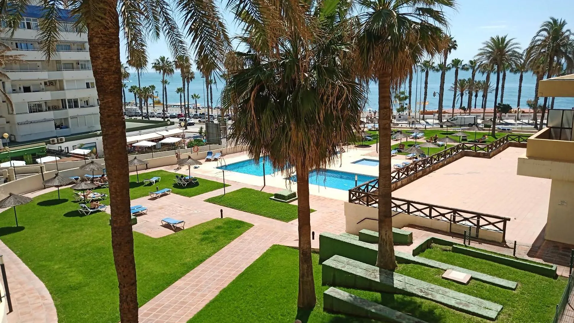 Appartamento 1 Paradise Of Benalmadena Costa Residencial Aloha Playa Vistas Al Mar, Front Beach Mini Duplex